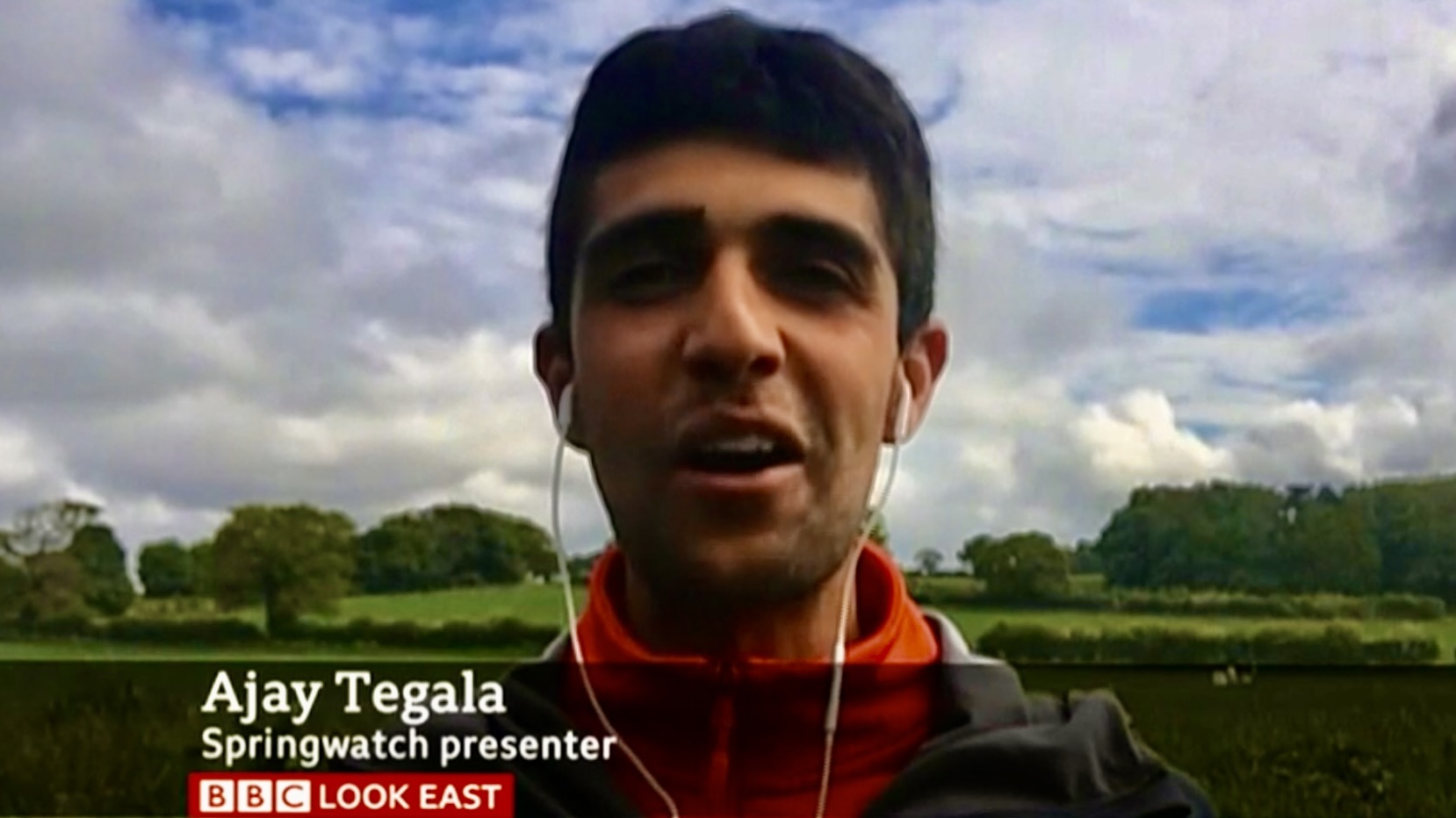 Screenshot Ajay Tegala on BBC Look East