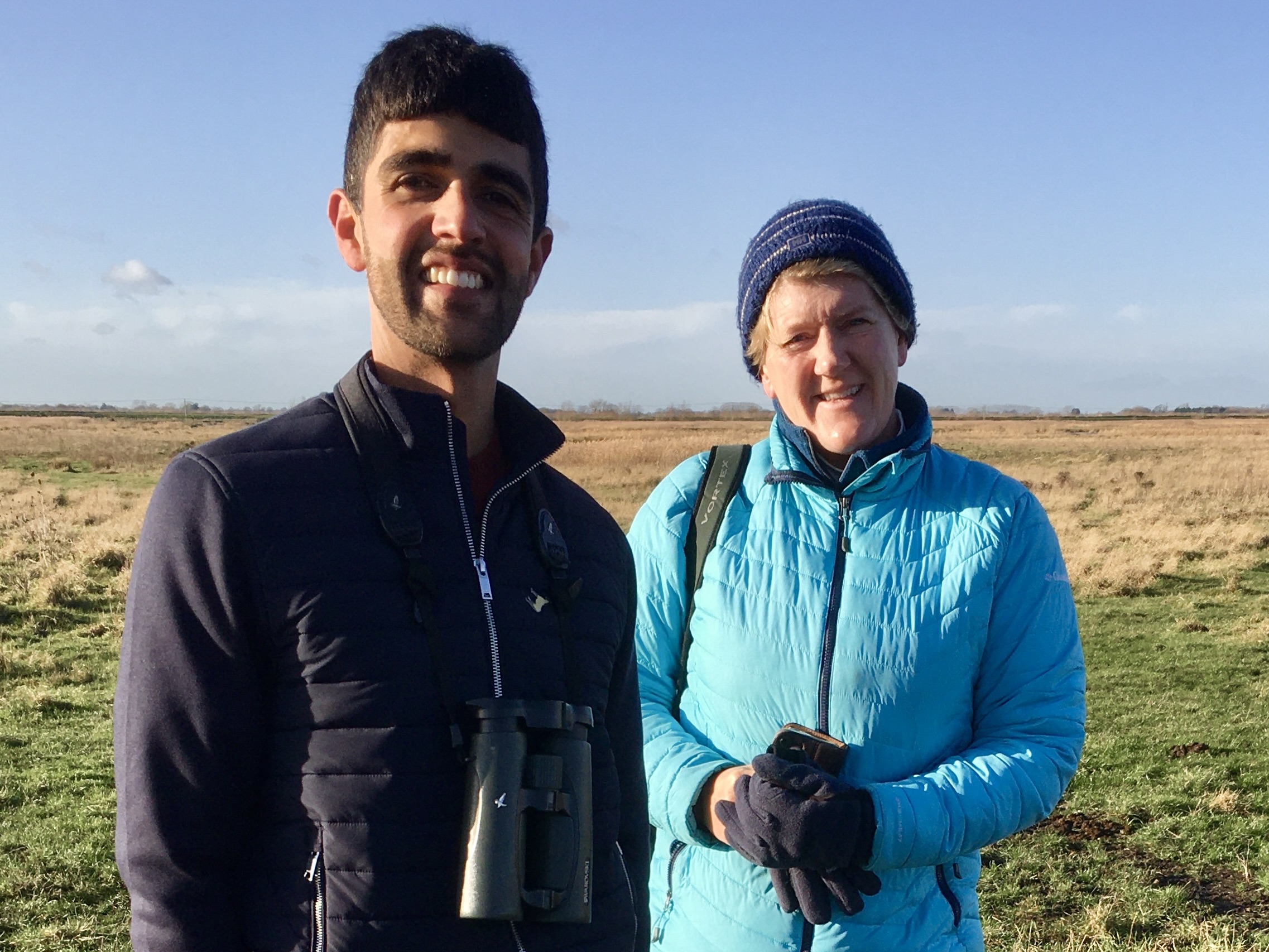 2022-01-07 Clare Balding (2022) Ajay Tegala and Clare Balding